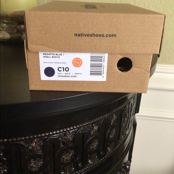 KIDS 😄 Native brand slip on shoes (blue) - Picture 14 of 15